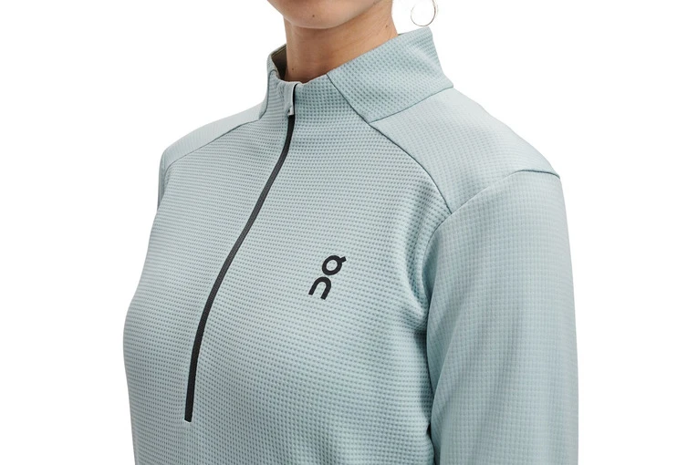 On Climate Loopshirt Sea Blue Dames 6 On Climate Loopshirt Sea Blue Dames - Afbeelding 4