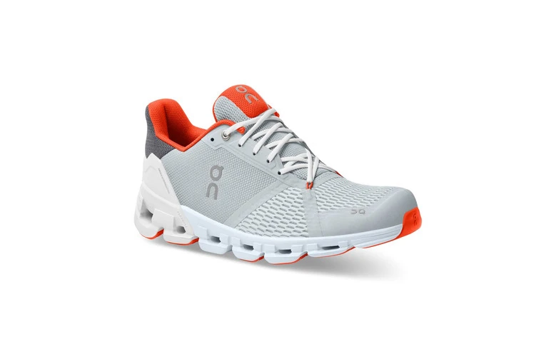 On Loopschoen Cloudflyer Loopschoen Glacier/flame Heren 5 On Loopschoen Cloudflyer Loopschoen Glacier/flame Heren - Afbeelding 3