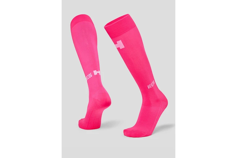 Herzog PRO Sport Compressiekousen LANG Roze Unisex 4 Herzog PRO Sport Compressiekousen LANG Roze Unisex - Afbeelding 2