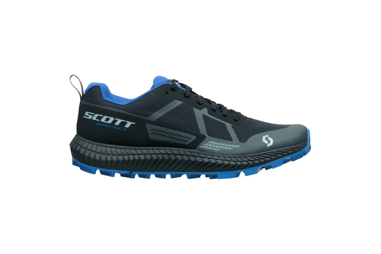 Scott Supertrac 3 Trailschoen Zwart/blauw Heren 3 Scott Supertrac 3 Trailschoen Zwart/blauw Heren