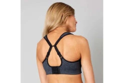 Pure Lime Padded Athletic Sportbeha Grijs Dames -Hardloopapparatuur Winkel 37104338 4