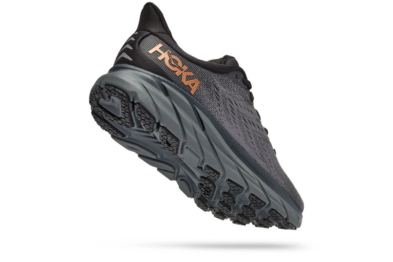 Hoka Clifton 8 Loopschoen Antraciet/koper Dames 6 Hoka Clifton 8 Loopschoen Antraciet/koper Dames - Afbeelding 4