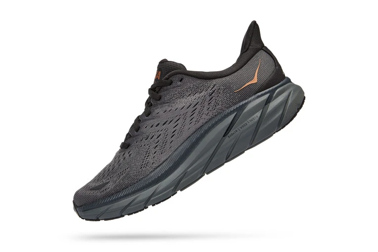 Hoka Clifton 8 Loopschoen Antraciet/koper Dames 7 Hoka Clifton 8 Loopschoen Antraciet/koper Dames - Afbeelding 5