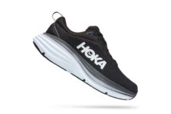 Hoka Bondi 8 Loopschoenen Black/White Dames -Hardloopapparatuur Winkel 37104436 4
