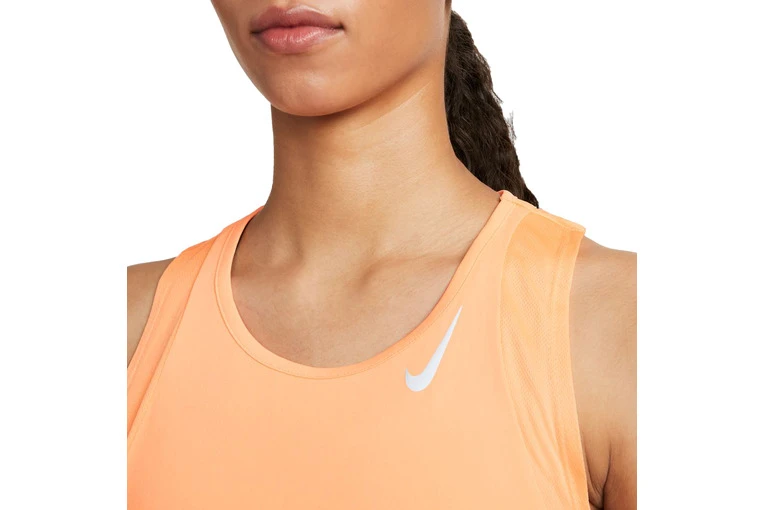 Nike Dri-FIT Race Tanktop Peach Cream Dames 5 Nike Dri-FIT Race Tanktop Peach Cream Dames - Afbeelding 3