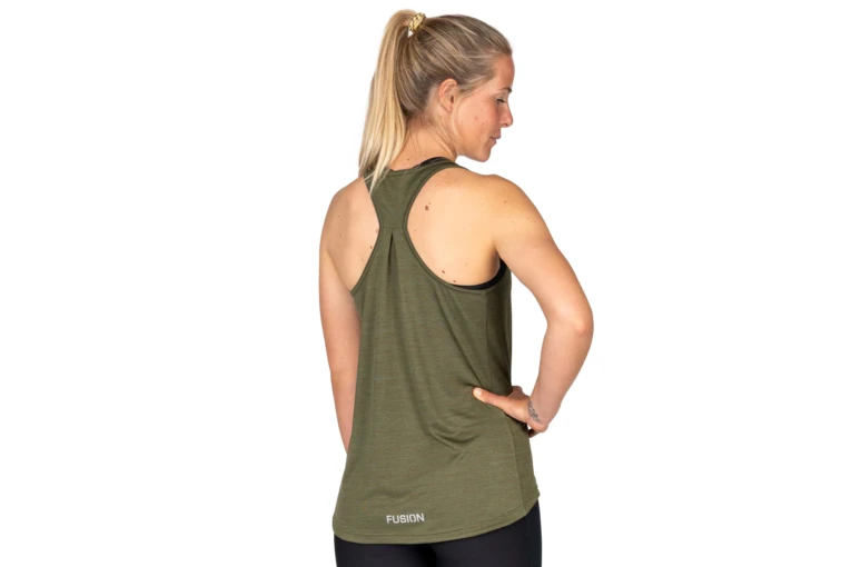 Fusion Tanktop Green Dames 4 Fusion Tanktop Green Dames - Afbeelding 2