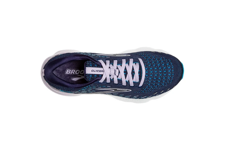 Brooks Glycerin 20 Loopschoen Blauw Dames 6 Brooks Glycerin 20 Loopschoen Blauw Dames - Afbeelding 4