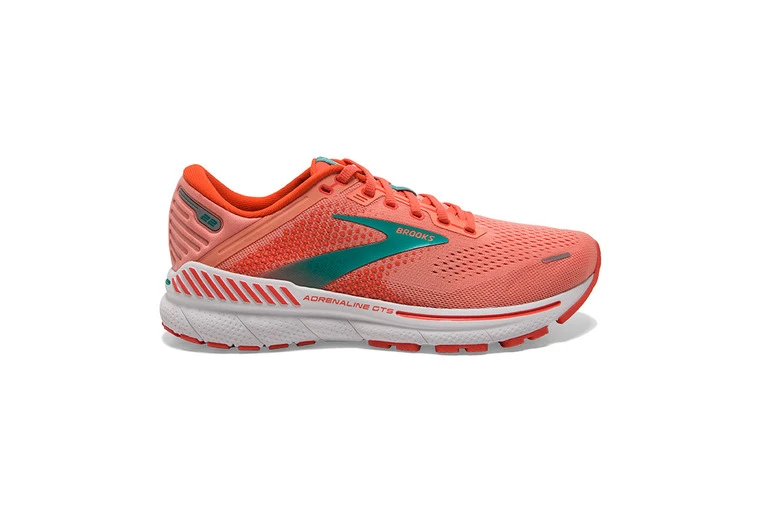 Brooks Adrenaline GTS 22 Loopschoen Coral/latigo Bay Dames 3 Brooks Adrenaline GTS 22 Loopschoen Coral/latigo Bay Dames
