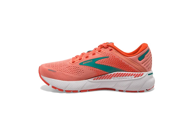Brooks Adrenaline GTS 22 Loopschoen Coral/latigo Bay Dames 4 Brooks Adrenaline GTS 22 Loopschoen Coral/latigo Bay Dames - Afbeelding 2