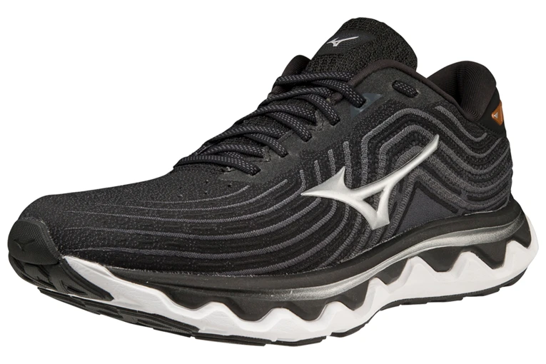Mizuno Wave Horizon 6 Loopschoen Zwart Heren 6 Mizuno Wave Horizon 6 Loopschoen Zwart Heren - Afbeelding 4