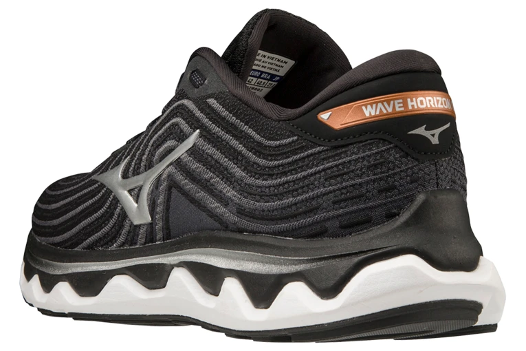 Mizuno Wave Horizon 6 Loopschoen Zwart Heren 7 Mizuno Wave Horizon 6 Loopschoen Zwart Heren - Afbeelding 5