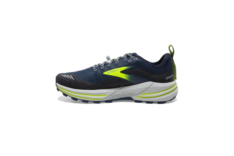 Brooks Cascadia 16 Trailschoenen Titan/Peacoat/Nightlife Heren 4 Brooks Cascadia 16 Trailschoenen Titan/Peacoat/Nightlife Heren - Afbeelding 2