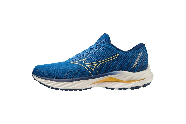 Mizuno Wave Inspire 19 Loopschoenen Snorkel Blue/Pale Marigold/Estate Blue Heren 4 Mizuno Wave Inspire 19 Loopschoenen Snorkel Blue/Pale Marigold/Estate Blue Heren - Afbeelding 2
