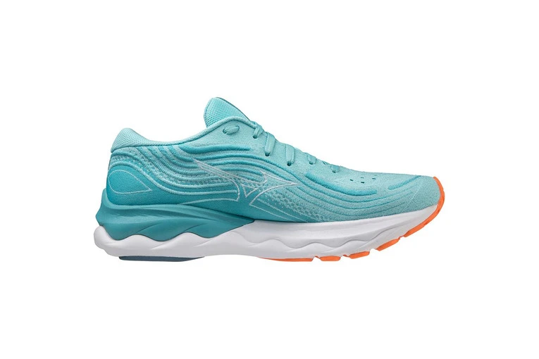 Mizuno WAVE SKYRISE 4 Loopschoenen Antigua Sand/White/Light Orange Dames 3 Mizuno WAVE SKYRISE 4 Loopschoenen Antigua Sand/White/Light Orange Dames