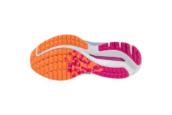 Mizuno Wave Inspire 19 Loopschoenen Provincial Blue/White/807 C Dames -Hardloopapparatuur Winkel 37106887 3