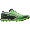 Mizuno Wave Daichi 7 Trail Schoenen Cameo Green/Little Boy Blue Heren -Hardloopapparatuur Winkel 37106890 0