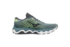 Mizuno Wave Horizon 6 Loopschoenen SmokeBlue/Ebony/NeoLime