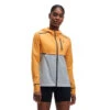On Weather Jacket Mango/hail Dames -Hardloopapparatuur Winkel 37107010 0