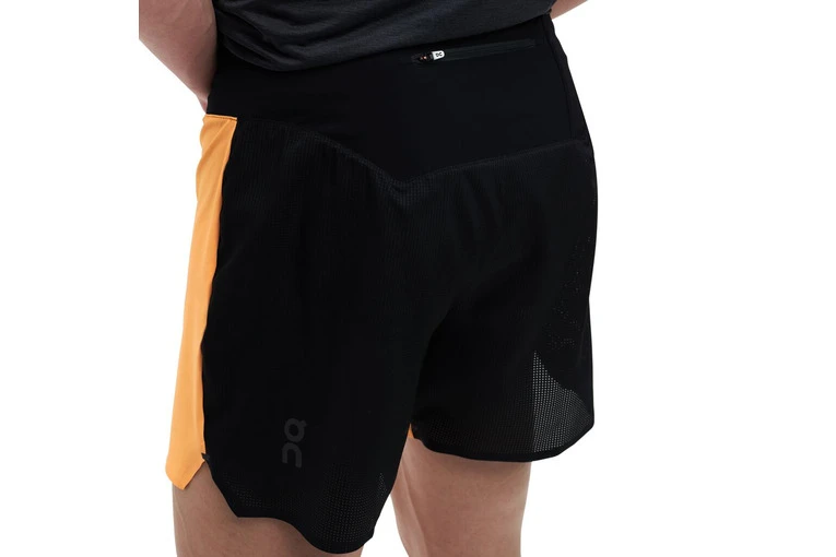 On 5 Inch Lichtgewicht Short Mango/zwart Heren 4 On 5 Inch Lichtgewicht Short Mango/zwart Heren - Afbeelding 2