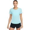 Nike Dri-FIT One Luxe T-shirt Lichtblauw Dames 1 Nike Dri-FIT One Luxe T-shirt Lichtblauw Dames -Hardloopapparatuur Winkel 37107874 0