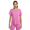 Nike Dri-FIT One Top Cosmic Fuchsia Dames -Hardloopapparatuur Winkel 37108028 0