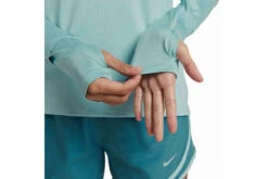 Nike Dri-FIT Ribbed Hardlooptop Ocean Bliss Dames -Hardloopapparatuur Winkel 37108041 3