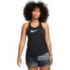 Nike Dri-FIT One Swoosh Tanktop Zwart Dames -Hardloopapparatuur Winkel 37108049 0