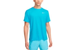 Nike Dri-FIT UV Miler T-shirt Blauw Heren