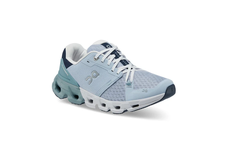 On Cloudflyer 4 Loopschoenen Nimbus / Cobble Dames 5 On Cloudflyer 4 Loopschoenen Nimbus / Cobble Dames - Afbeelding 3