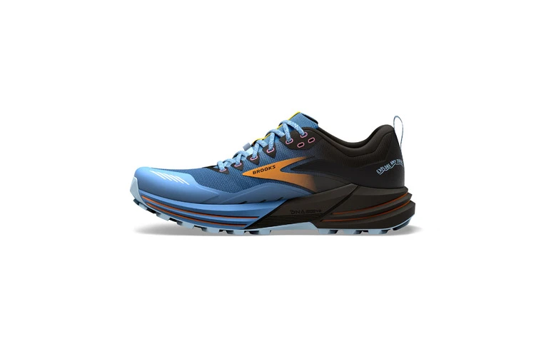 Brooks Cascadia 16 Trailschoenen Blue/Black/Yellow Dames 4 Brooks Cascadia 16 Trailschoenen Blue/Black/Yellow Dames - Afbeelding 2