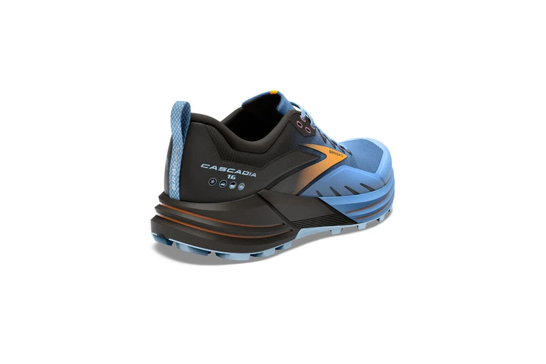 Brooks Cascadia 16 Trailschoenen Blue/Black/Yellow Dames 6 Brooks Cascadia 16 Trailschoenen Blue/Black/Yellow Dames - Afbeelding 4