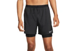 Nike Stride 5in Hardloopshort Zwart Heren