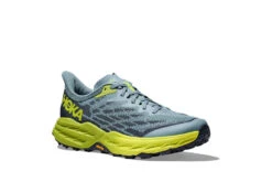 Hoka Speedgoat 5 Trailschoenen Stone Blue / Dark Citron Heren -Hardloopapparatuur Winkel 37111764 6