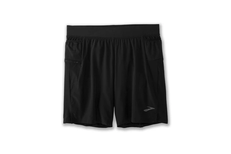 Brooks Sherpa 7" 2-in-1 Short Black Heren 3 Brooks Sherpa 7" 2-in-1 Short Black Heren