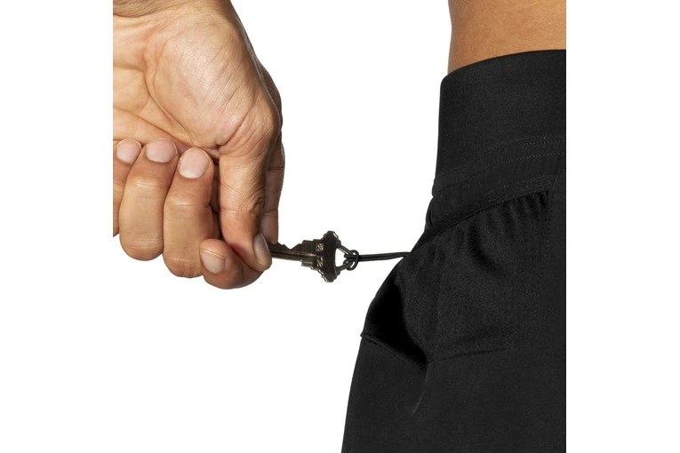 Brooks Sherpa 7" 2-in-1 Short Black Heren 8 Brooks Sherpa 7" 2-in-1 Short Black Heren - Afbeelding 6