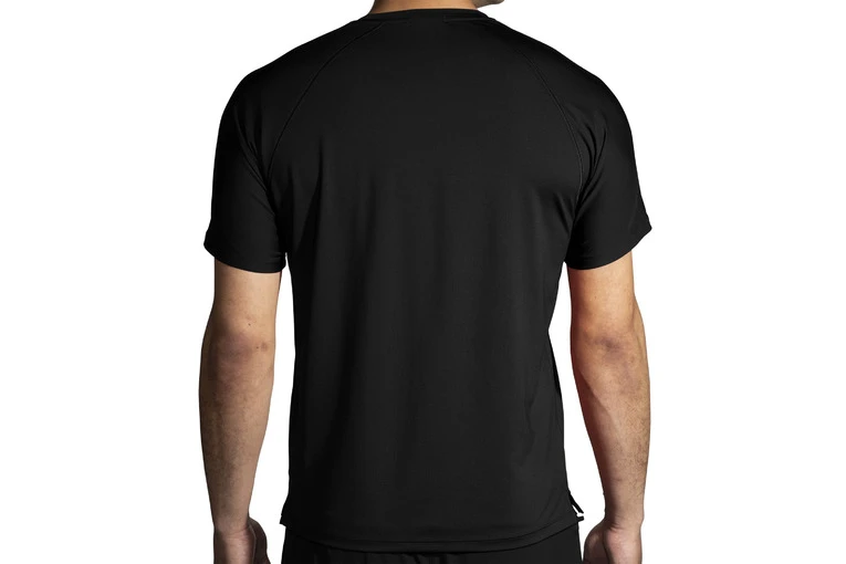 Brooks Atmosphere Short Sleeve 2.0 Loopshirt Black Heren 5 Brooks Atmosphere Short Sleeve 2.0 Loopshirt Black Heren - Afbeelding 3