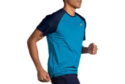 Brooks Atmosphere T-shirt Blauw Heren -Hardloopapparatuur Winkel 37111966 3
