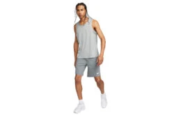 Nike Miler Tanktop Particle Grey/Grey Fog/Heather Heren -Hardloopapparatuur Winkel 37113373 6
