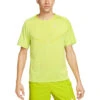 Nike Dri-FIT Miler Breathe T-shirt Fluo Geel Heren -Hardloopapparatuur Winkel 37113375 0