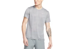 Nike Dri-FIT Miler Breathe T-shirt Smoke Grey Heren