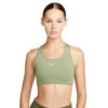 Nike Swoosh Sportbeha Oil Green/Wit Dames 2 Nike Swoosh Sportbeha Oil Green/Wit Dames -Hardloopapparatuur Winkel 37113580 0
