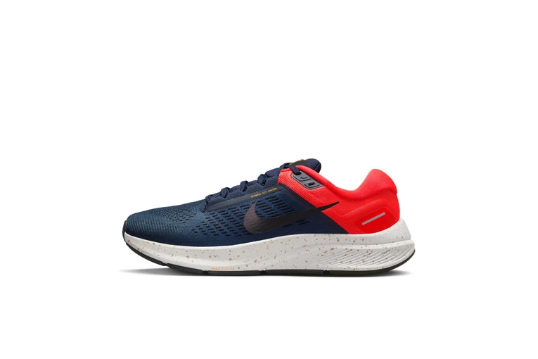 Nike Structure 24 Loopschoenen Obsidian/Bright Crimson/Wit/Zwart Heren 4 Nike Structure 24 Loopschoenen Obsidian/Bright Crimson/Wit/Zwart Heren - Afbeelding 2